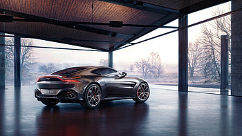 Aston Martin, Vantage, Stunning rear view, Timeless design HD wallpaper
