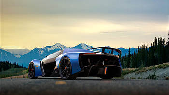 Tesla Model EXP , tesla, cars, behance HD wallpaper