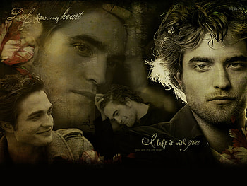 robert pattinson, pattinson, robert, twilight, heart HD wallpaper