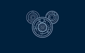 Mickey Mouse Minimalism, mickey-mouse, graphics, cartoons, minimalism HD wallpaper