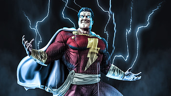 Shazam Arts, shazam, superheroes, artwork, deviantart HD wallpaper