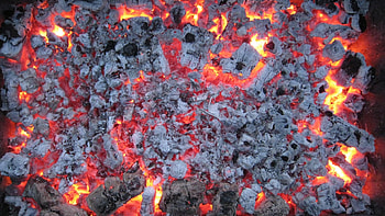 Background, Coals HD wallpaper