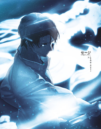 Yuta Okkotsu, automotive lighting, electric blue HD phone wallpaper