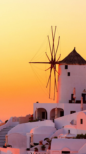 Greece's gem, Oia city beauty, Santorini , Greece travel inspiration HD phone wallpaper