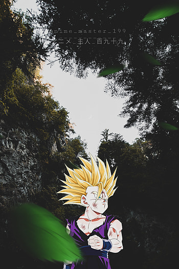 SSJ 2 Gohan, dragon ball z, piccolo, vegeta, Goku, SSJ 2, Trunks, cell, Anime reality HD phone wallpaper