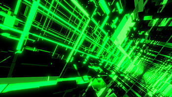 Dark Green Glass Tunnels, The Matrix, green, dark, black, glass, Abstract, 3D, abstract green, abstract black, Abstract glass HD wallpaper