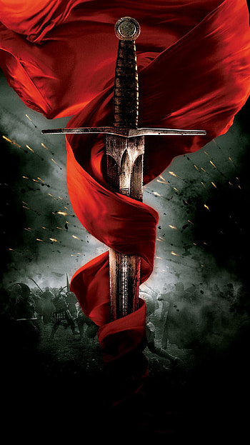 King arthur holding excalibur, Warriors HD phone wallpaper