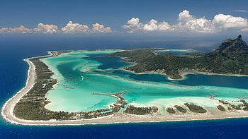 Bora Bora island, Paradise in French, , Stunning views HD wallpaper