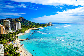 Honolulu, Hotels, Waikiki Beach, Hawaii HD wallpaper