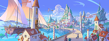 Anime, City HD wallpaper