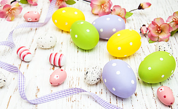 Vibrant Easter Eggs – Celebrate the Holiday in Colorful Style, easter egg, holiday, Easter HD wallpaper