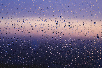 Drops, Macro, Surface, Glass, Gradient HD wallpaper