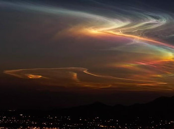 AURORA, sky, dark, bright HD wallpaper