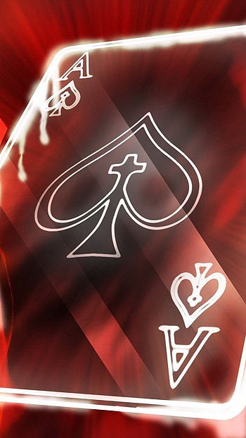 Ace King, Red Background HD phone wallpaper