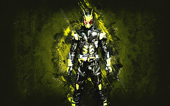 Aruto Hiden, Kamen Rider, yellow stone background, Kamen Rider Zero-One, Kamen Rider characters, Aruto Hiden character HD wallpaper