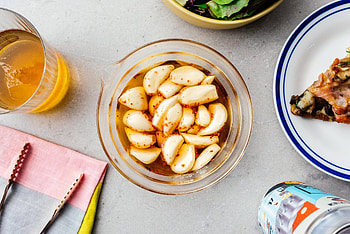 Pickled, Garlic HD wallpaper