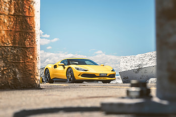 vehicle, Ferrari 296 GTB HD wallpaper