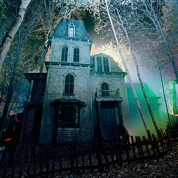 Haunted Overload, Haunted House HD phone wallpaper