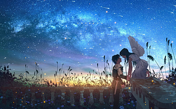 Love Like Romeo And Juilet, love, couple, angel, artist, artwork, digital-art HD wallpaper