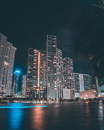 Cities, Architecture, Building, Lights, Night City, Street HD phone wallpaper