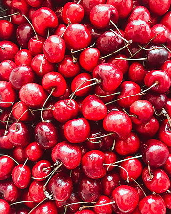 Food, Berries, Ripe, Harvest, Cherries HD phone wallpaper