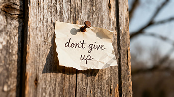 Don't Give Up — Motivational, Note, Motivational Quote HD wallpaper