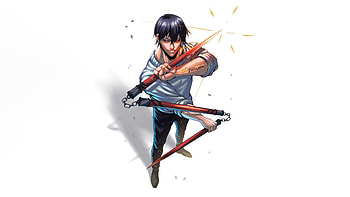 Toji Fushiguro, toji-fushiguro, anime, artwork, digital-art, art HD wallpaper