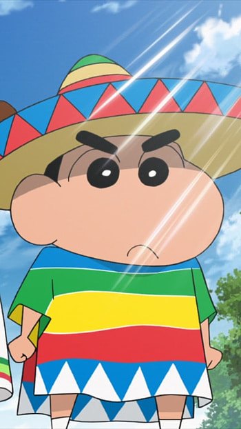 Shinchan Family, Colorful, Cap HD phone wallpaper