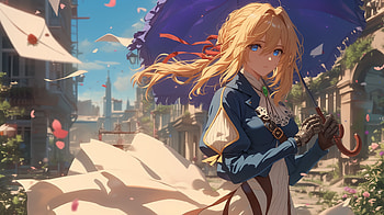 Violet Evergarden, Anime, Violet Evergarden, Violet Evergarden (Character) HD wallpaper