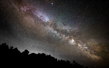 Milky Way, space, stars, gas HD wallpaper