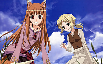 Spice and Wolf, Anime , Holo and Lawrence, Anime series HD wallpaper