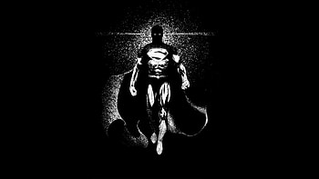 Superman, 2020, dark & minimal, art HD wallpaper