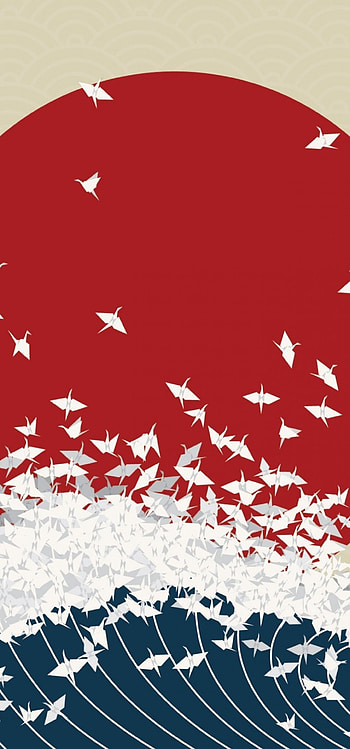Origami Japan art, Honor View 20, , Paper crane HD phone wallpaper