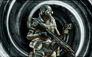 Octane Primary, gray grunge background, Apex Legends, vortex, The Adrenaline Junkie, Octavio Silva, Apex Legends characters, Octane Primary Apex Legends, Octane Primary Skin HD wallpaper