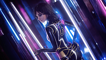 Miranda Lawson Mass Effect Cosplay Girl , mass-effect, mass-effect-andromeda, games, ps-games, xbox-games, pc-games, 2021-games, games, cosplay HD wallpaper
