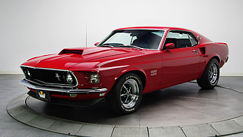 Ford Mustang, Ford Mustang red muscle cars HD wallpaper