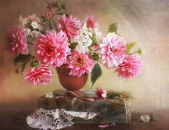 Still Life, Flower, Vase, pretty HD wallpaper