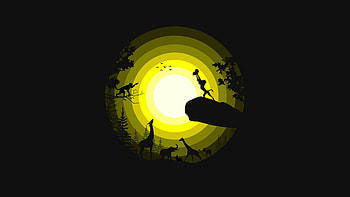 The Lion King , Rafiki, Simba HD wallpaper