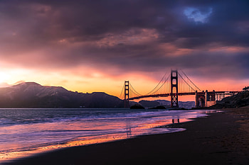 Golden Gate Bridge SanFrancicso , golden-gate-bridge, bridge, san-francisco, world HD wallpaper
