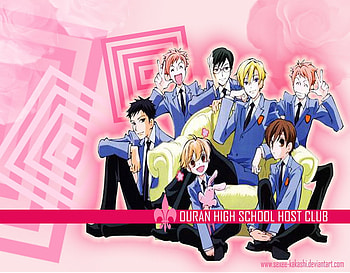 The Host Club is In!, ouran host club, tamaki, haruhi, hikaru and karu HD wallpaper