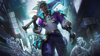 PRESTIGE STAR GUARDIAN EKKO League Of Legends HD wallpaper