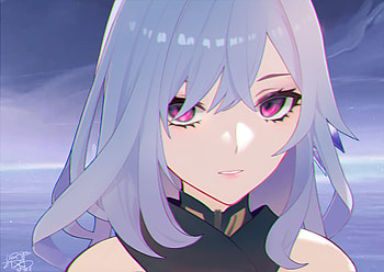 Genshin Impact, video game, girl, Skirk (Genshin Impact) HD wallpaper
