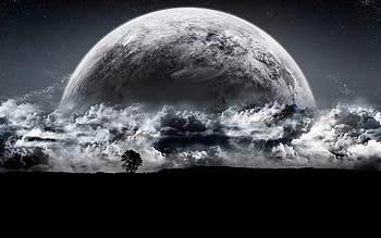 | Background ID:74378. Sci Fi Planet Rise HD wallpaper