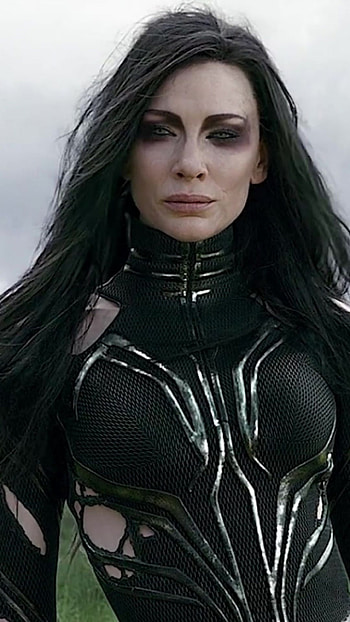 Hela, Thor, Fight scene, Avengers HD phone wallpaper