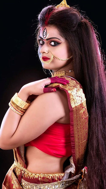 Sreejitha, model, goddess HD phone wallpaper