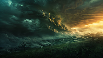 Majestic Hurricane Clouds, hurricane HD wallpaper