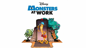 Monstropolis charm, Comedic animation, Lovable characters, Workplace antics HD wallpaper