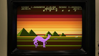 Llamasoft Retro Game – Jeff Minter Inspired Background, video game, Llamasoft: The Jeff Minter Story HD wallpaper