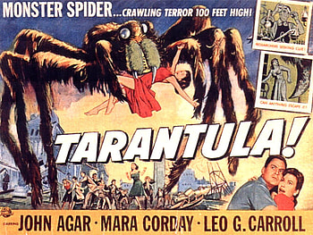 Tarantula!, horror, tarantula, spider, movie HD wallpaper