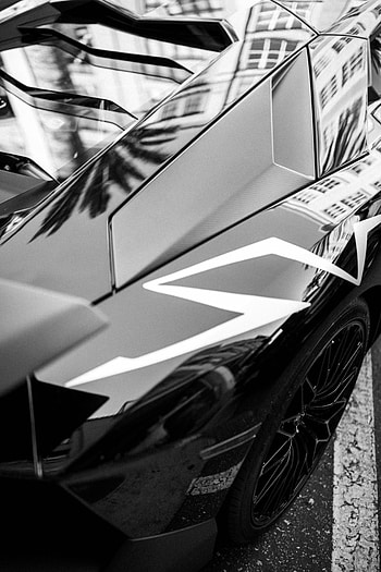 Lamborghini, Cars, Car, Bw, Chb HD phone wallpaper